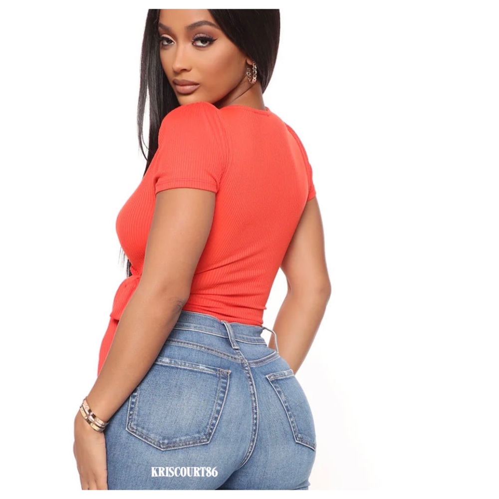 2 BRAND NEW Fashion Nova Women’s Bodysuit Set Both Size Large - Picture 10 of 13